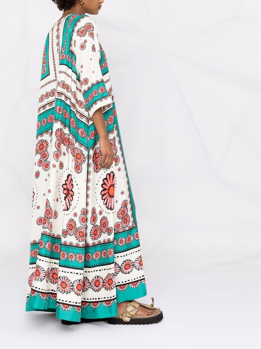 Muumuu floral-print dress - 6