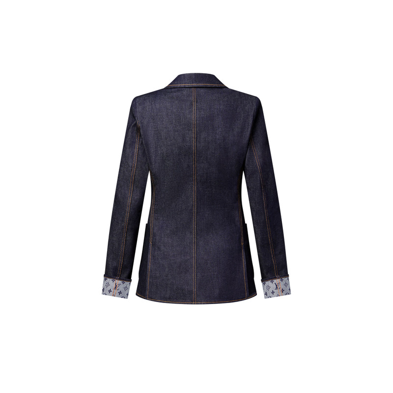 Denim Preppy Blazer 3
