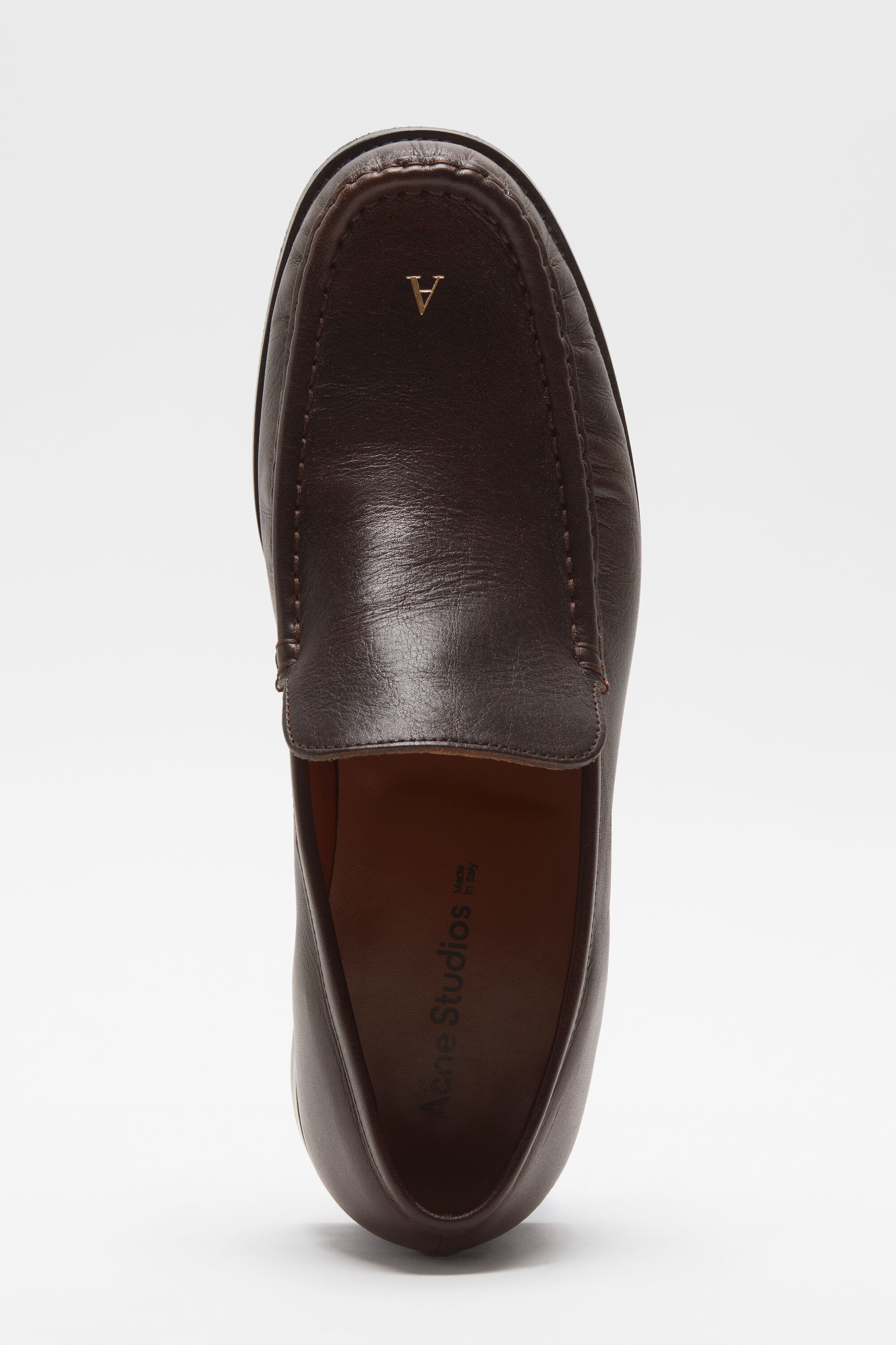 Leather loafers - Brown - 5