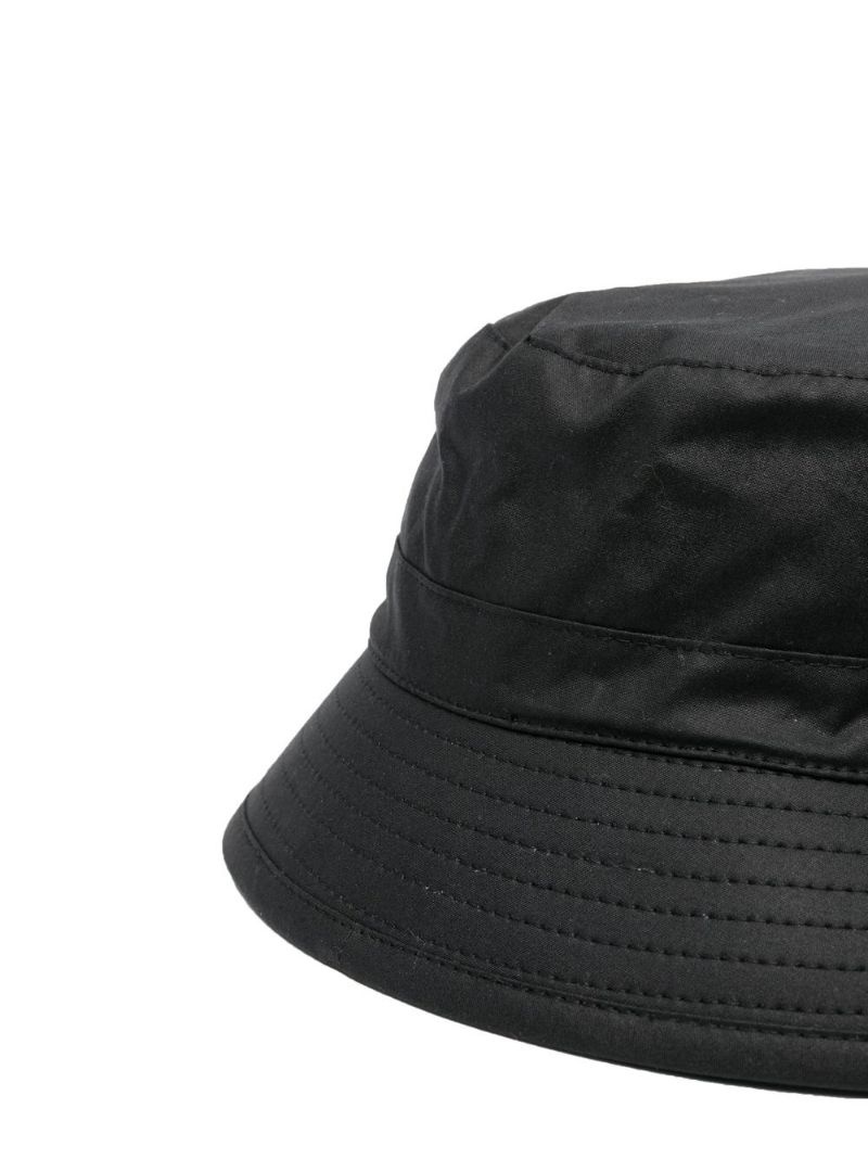 logo-patch bucket hat - 2