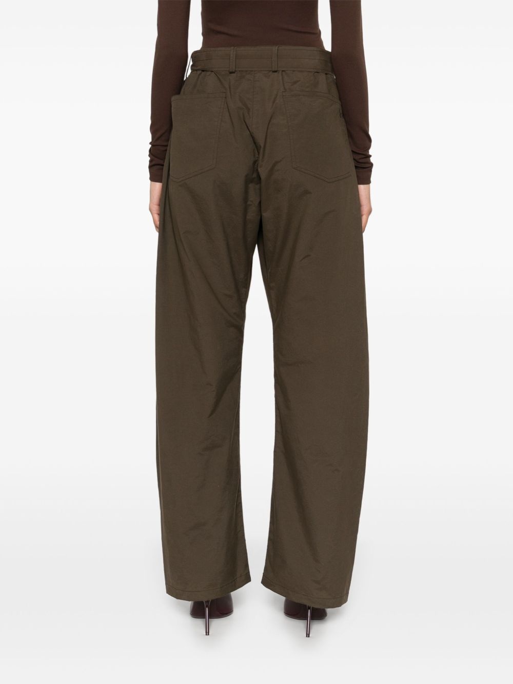 belted trousers - 4