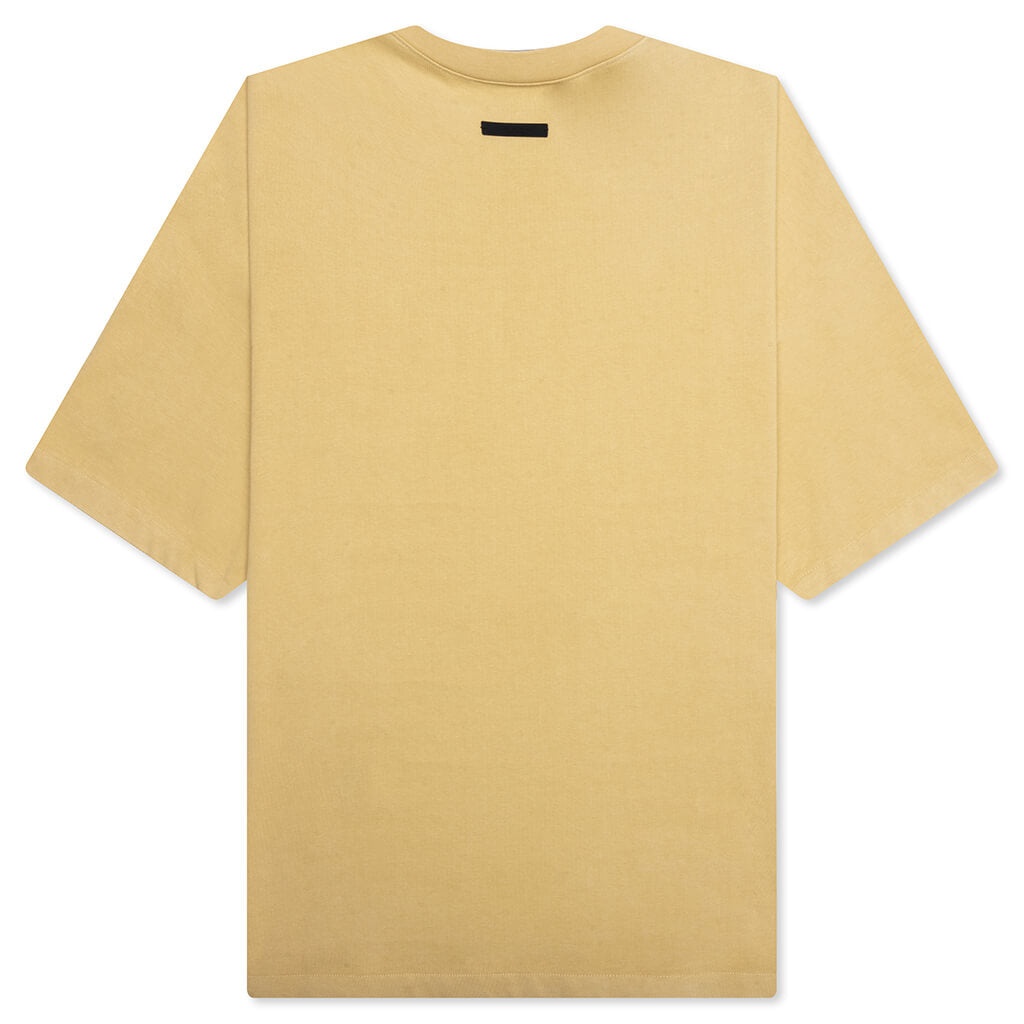 HEAVY CREWNECK TEE - AMBER - 2