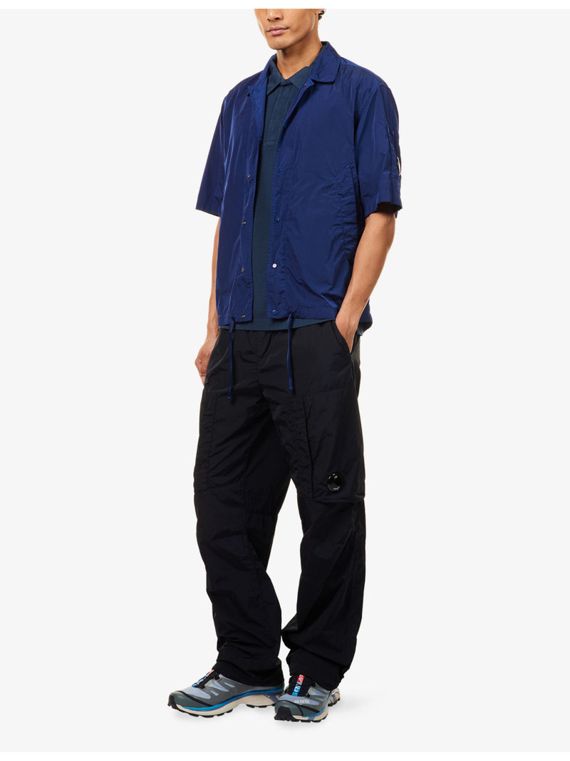 C.P. Company Chrome-R Lens Short-Sleeves Woven Overshirt outlook