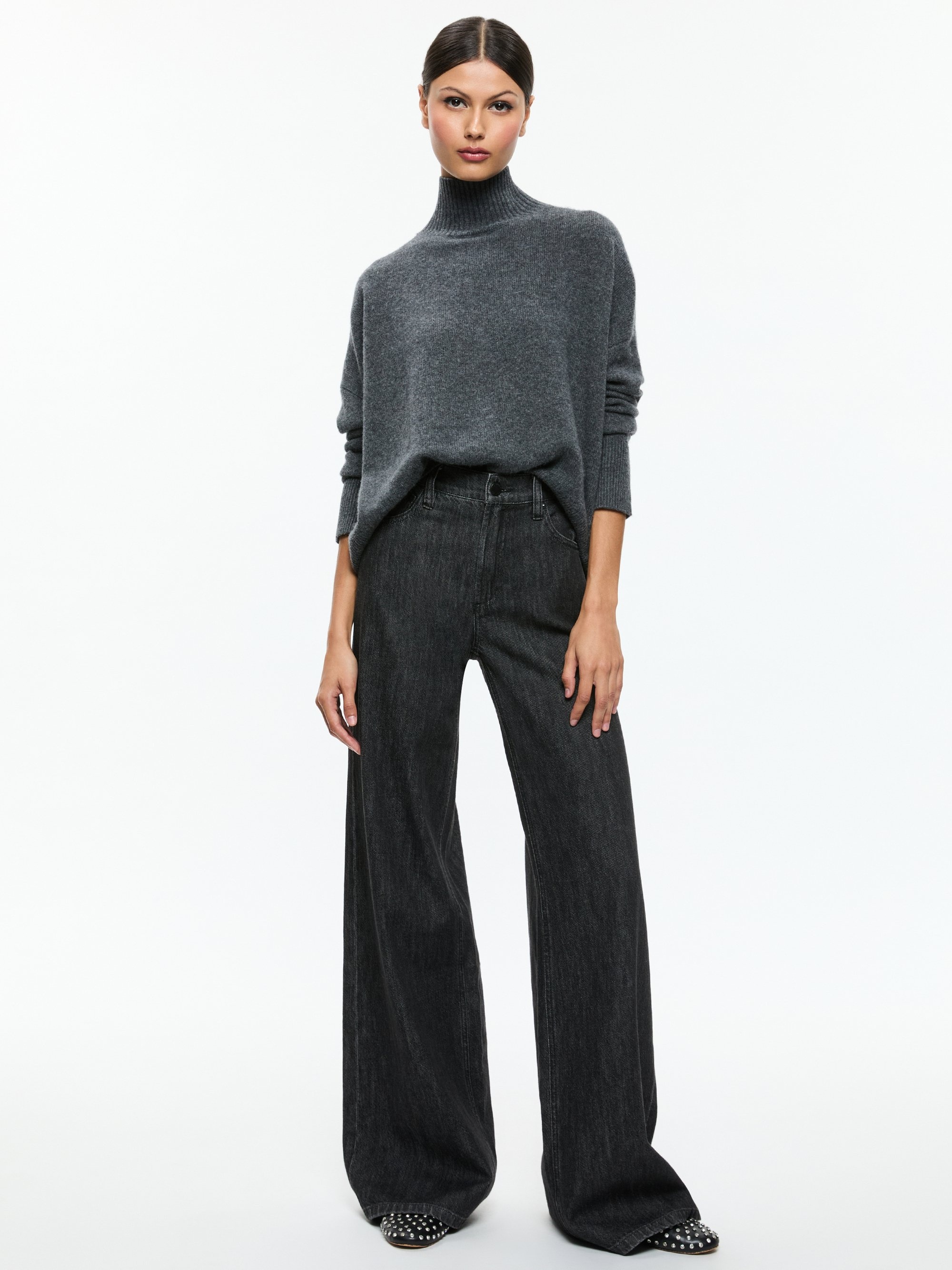 BARBRA TURTLENECK EASY PULLOVER - 3