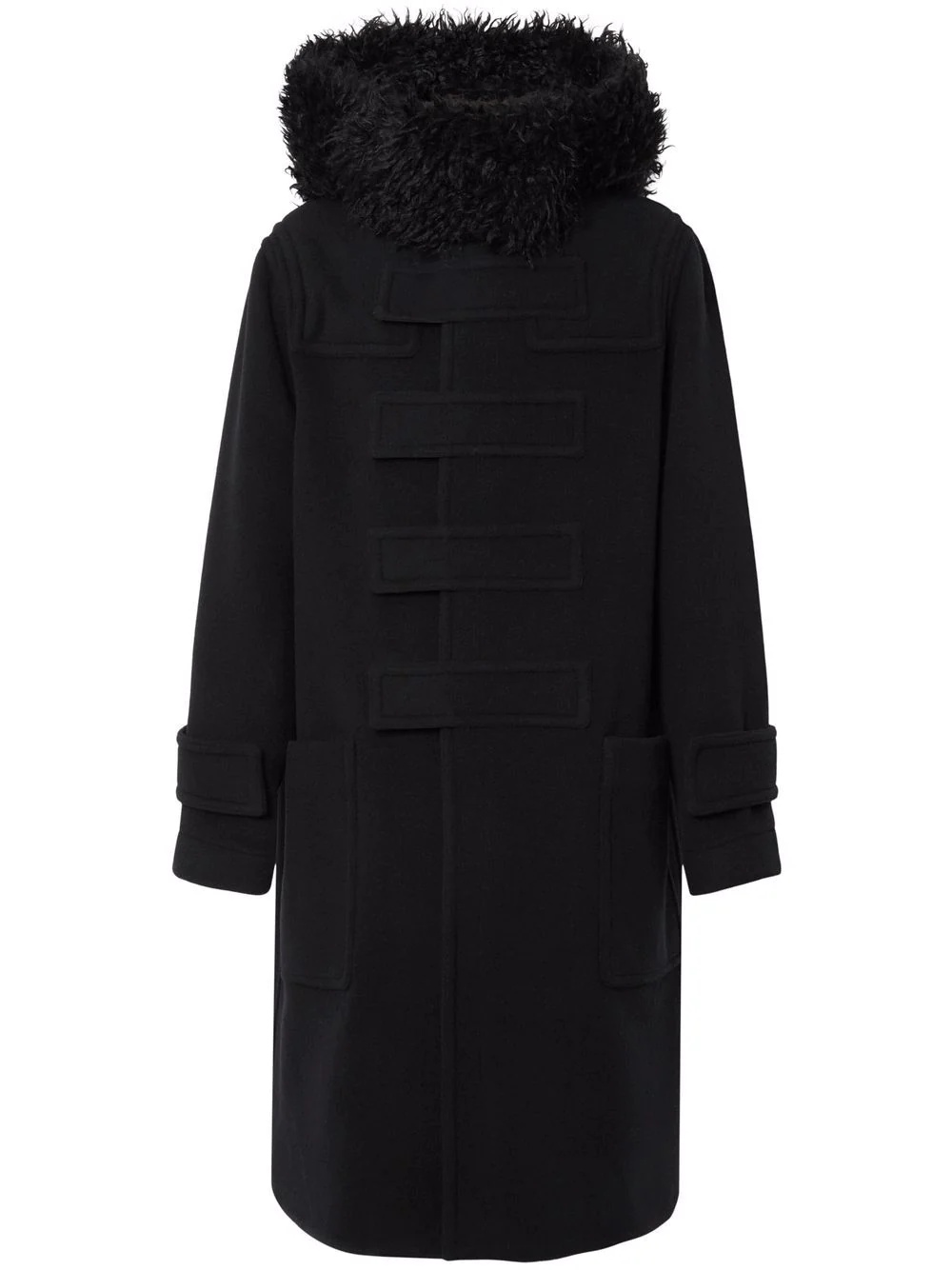 hooded duffle-coat - 1