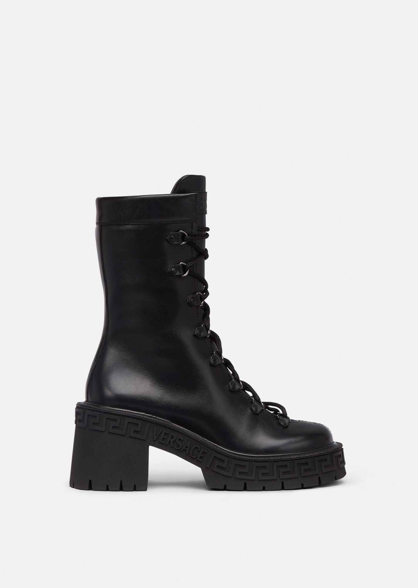 Greca Platform Combat Boots - 1