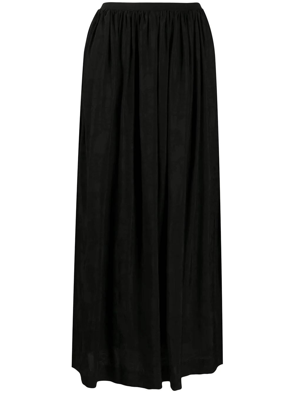 pleated midi skirt - 1