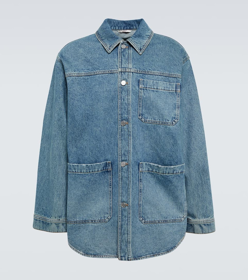 Denim shirt jacket 1