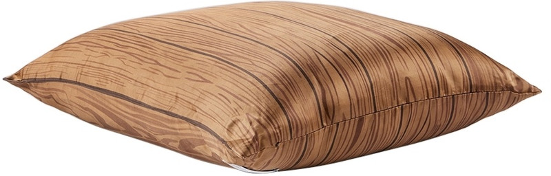 Tanner Fletcher Brown 70's Wood Paneling Cushion outlook