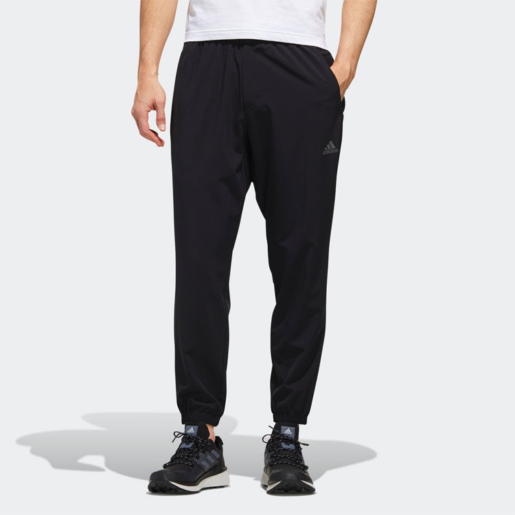 Men's adidas Outdoor Black Sports Pants/Trousers/Joggers FM7534 - 4