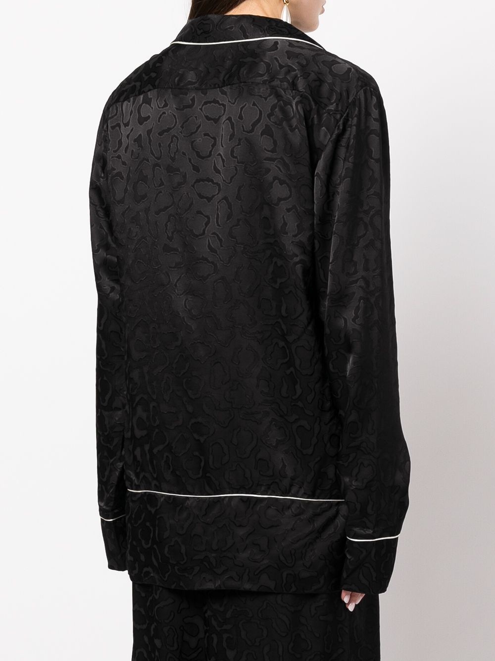 Pyjama-style long-sleeve shirt - 4