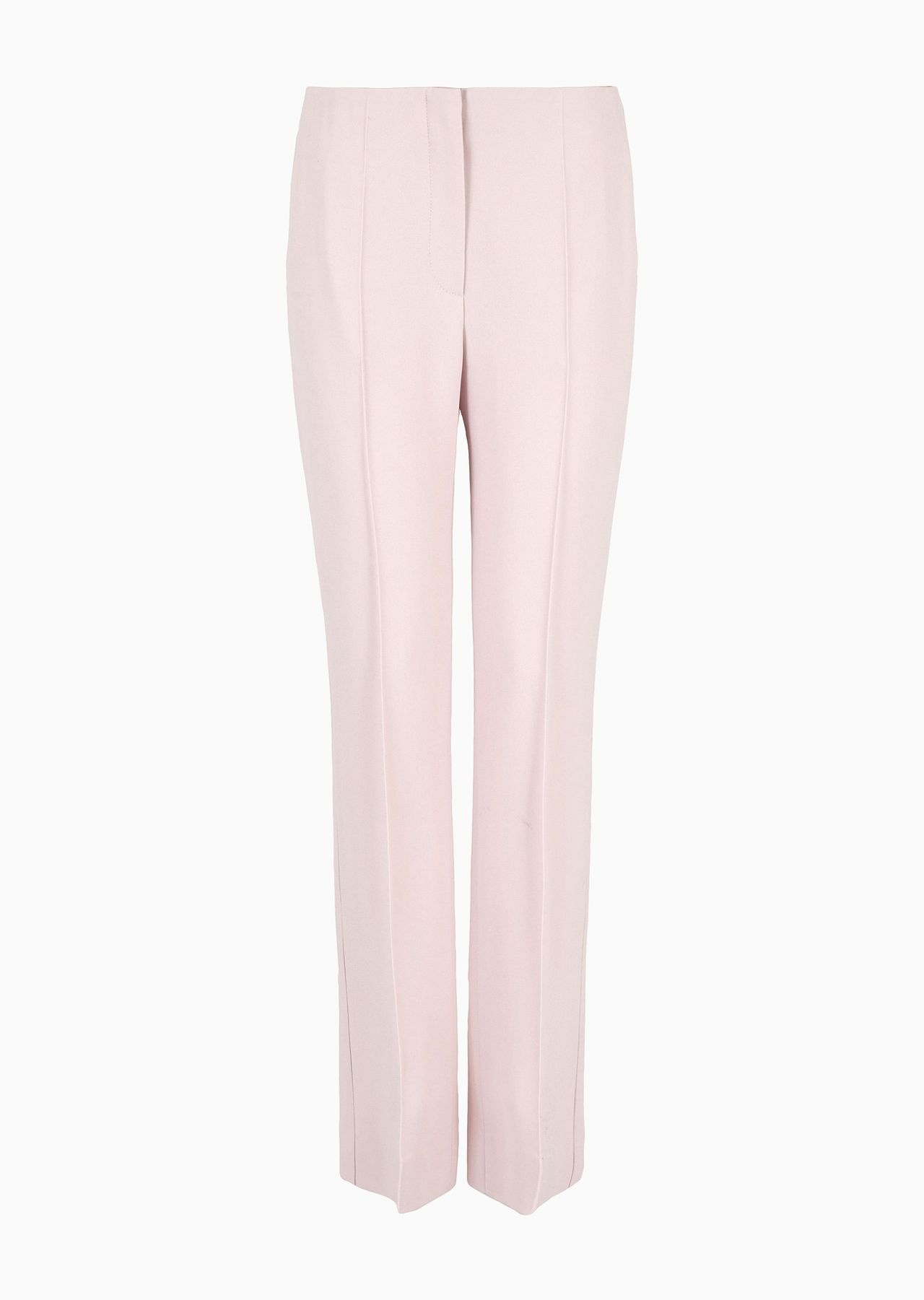 Cady crêpe ribbed trousers - 1