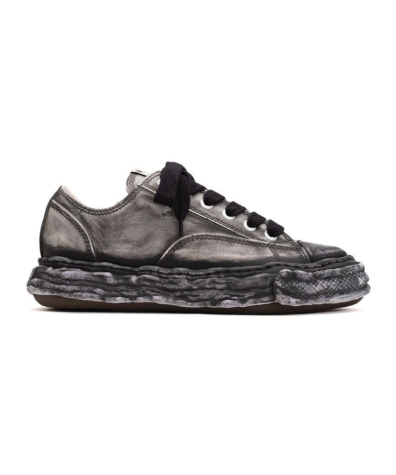 【EXCLUSIVE EDITION】"PETERSON23" OG Sole Faded Leather Low-top Sneaker 3