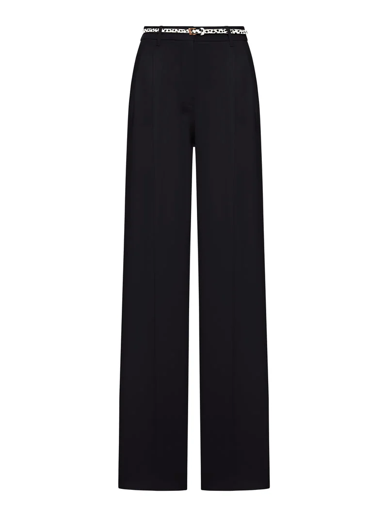 Max Mara Studio Women Fluid Cady Trousers - 1