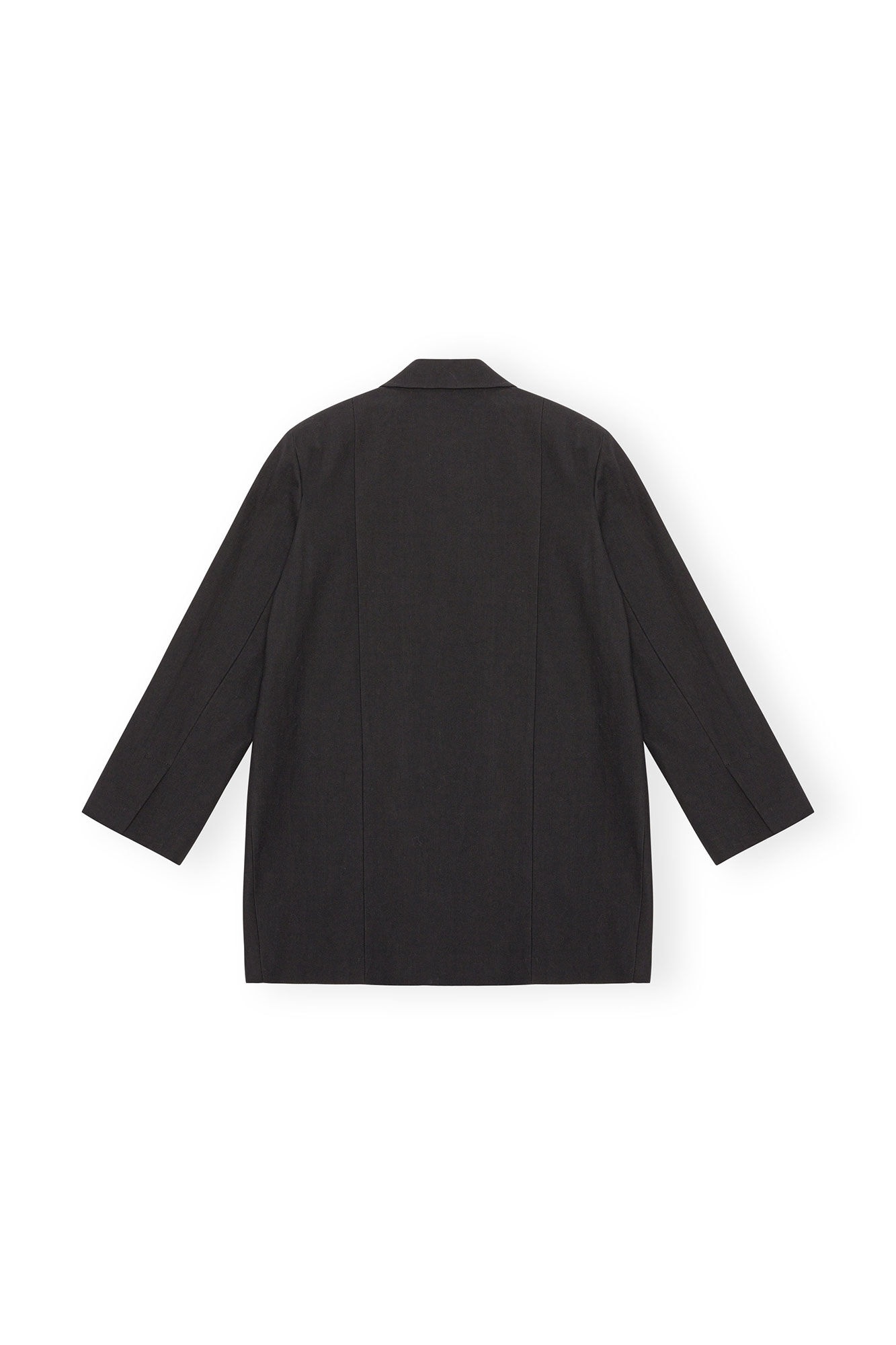 COTTON SUITING OVERSIZED BLAZER - 6