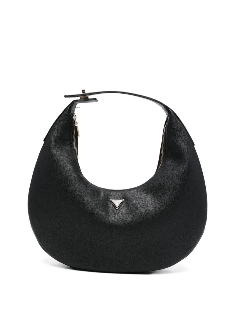 Evie logo-plaque shoulder bag 1