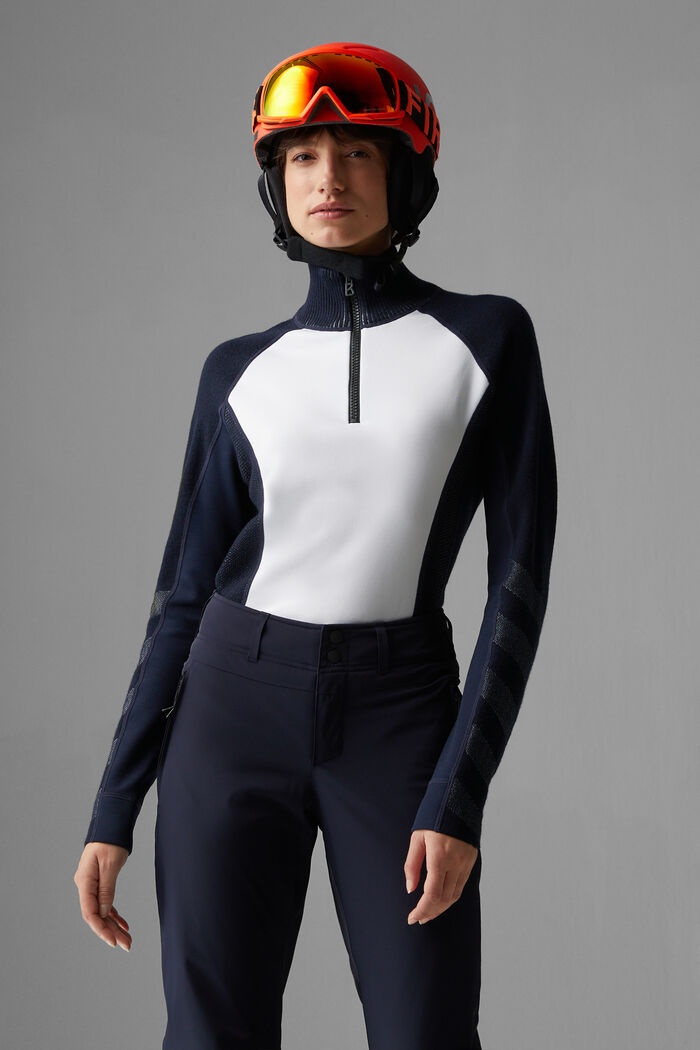 Belle First layer in Navy blue/White - 2
