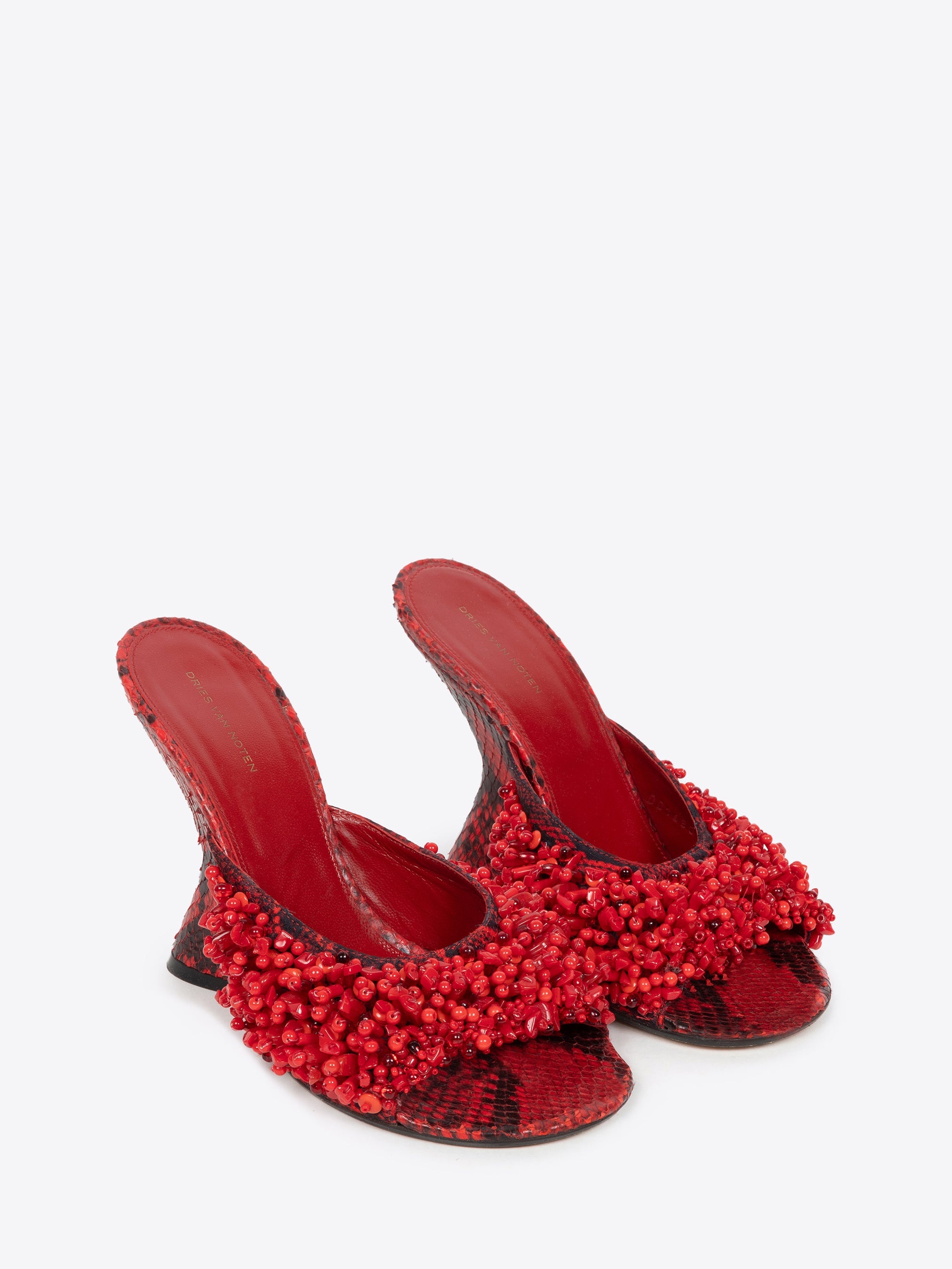 OPEN-TOE EMBELLISHED MULES - 3