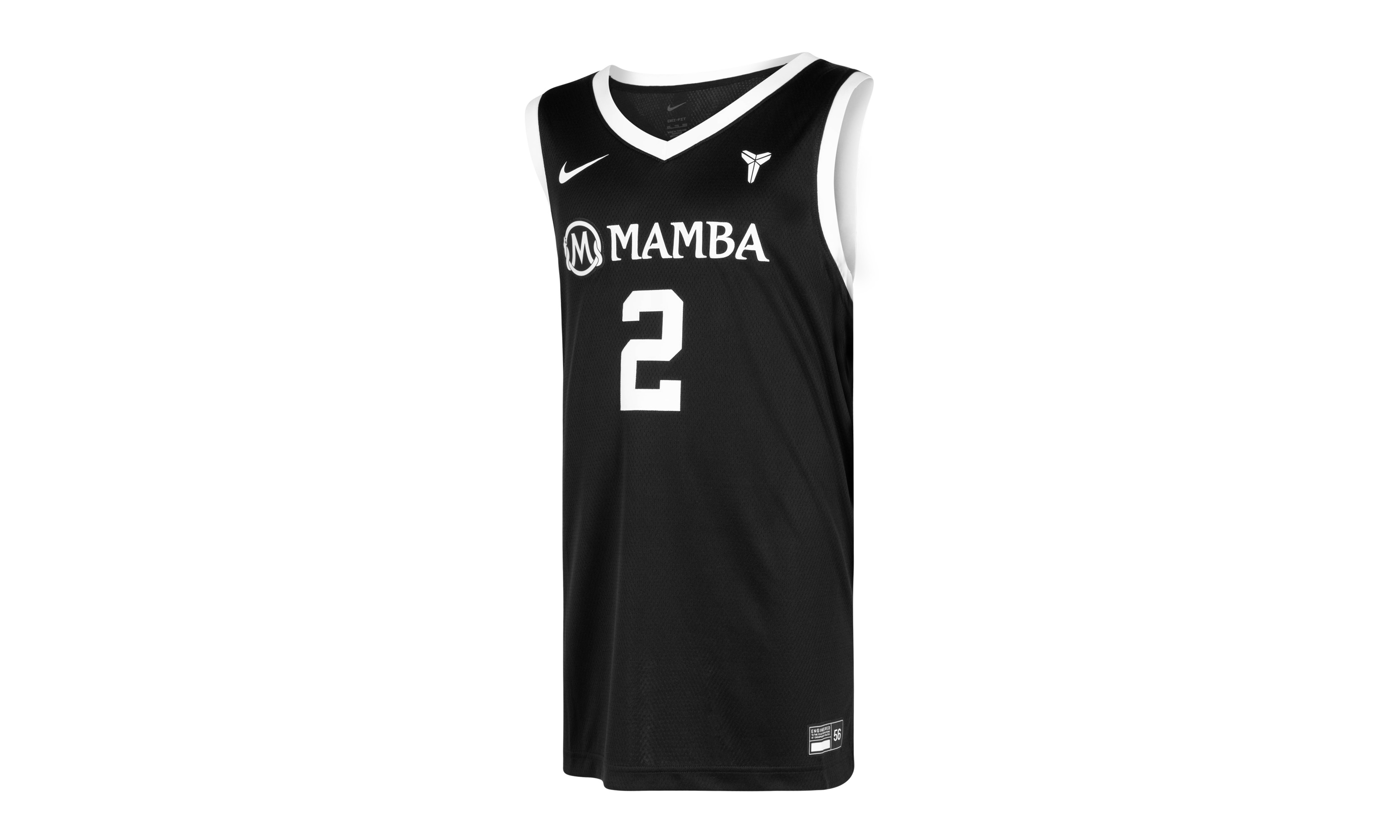 Gigi Bryant Mambacita Basketball Jersey "Black" - 2