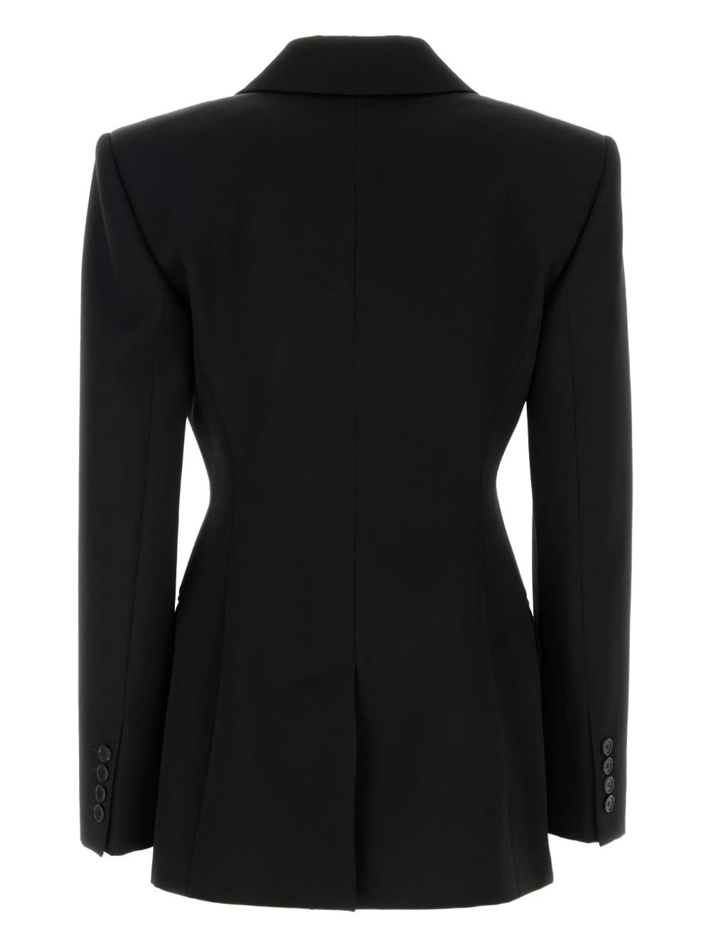 double-breasted tuxedo blazer - 2
