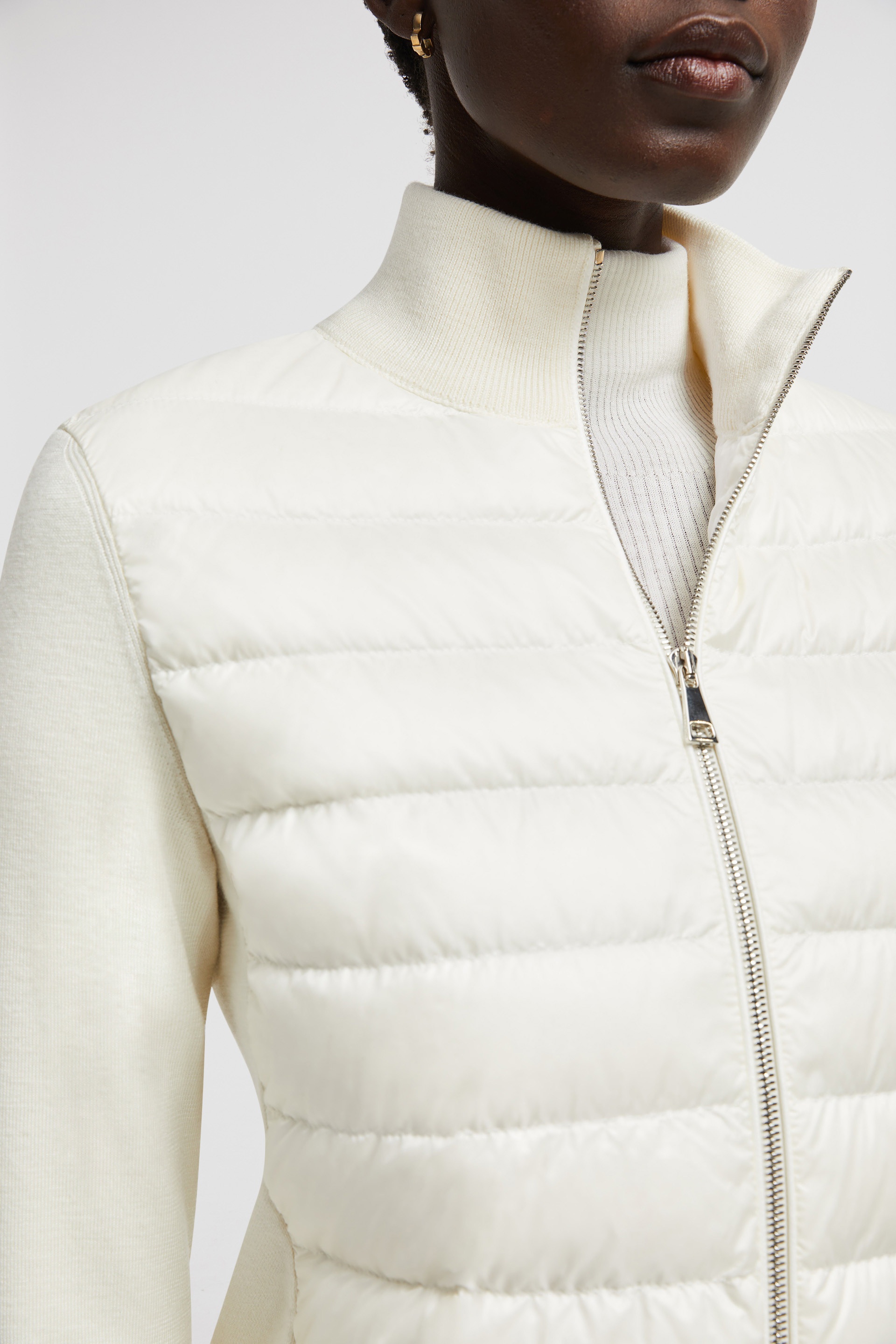 Padded Wool Cardigan - 6