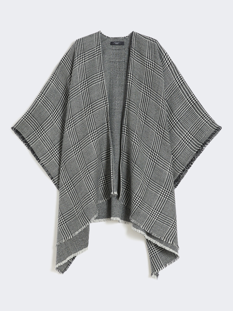 OGNUNO Double-face wool cape 1