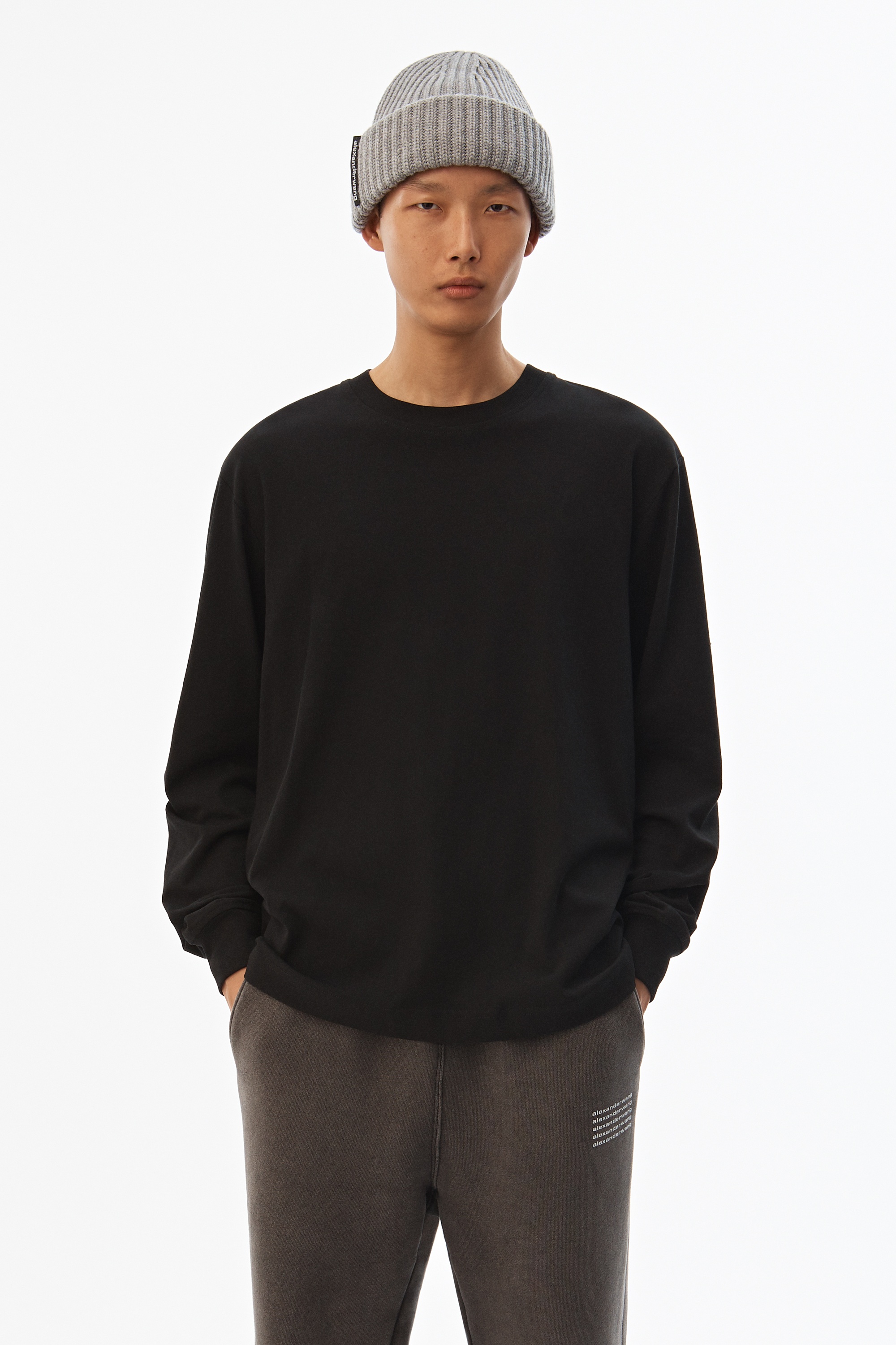 high twist long sleeve t-shirt - 2