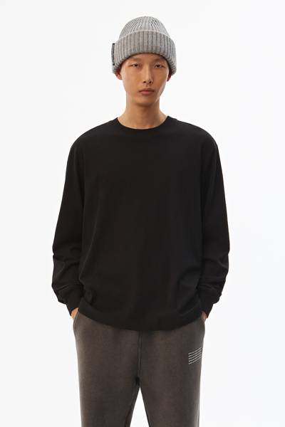 Alexander Wang high twist long sleeve t-shirt outlook