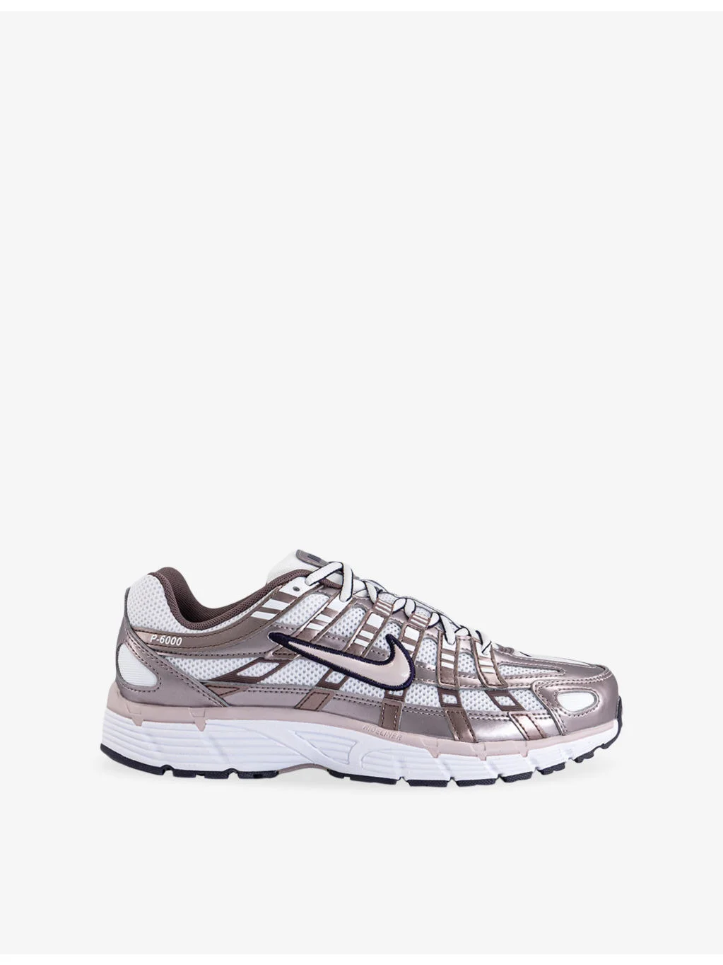 P-6000 Leather and Mesh Trainers - 1
