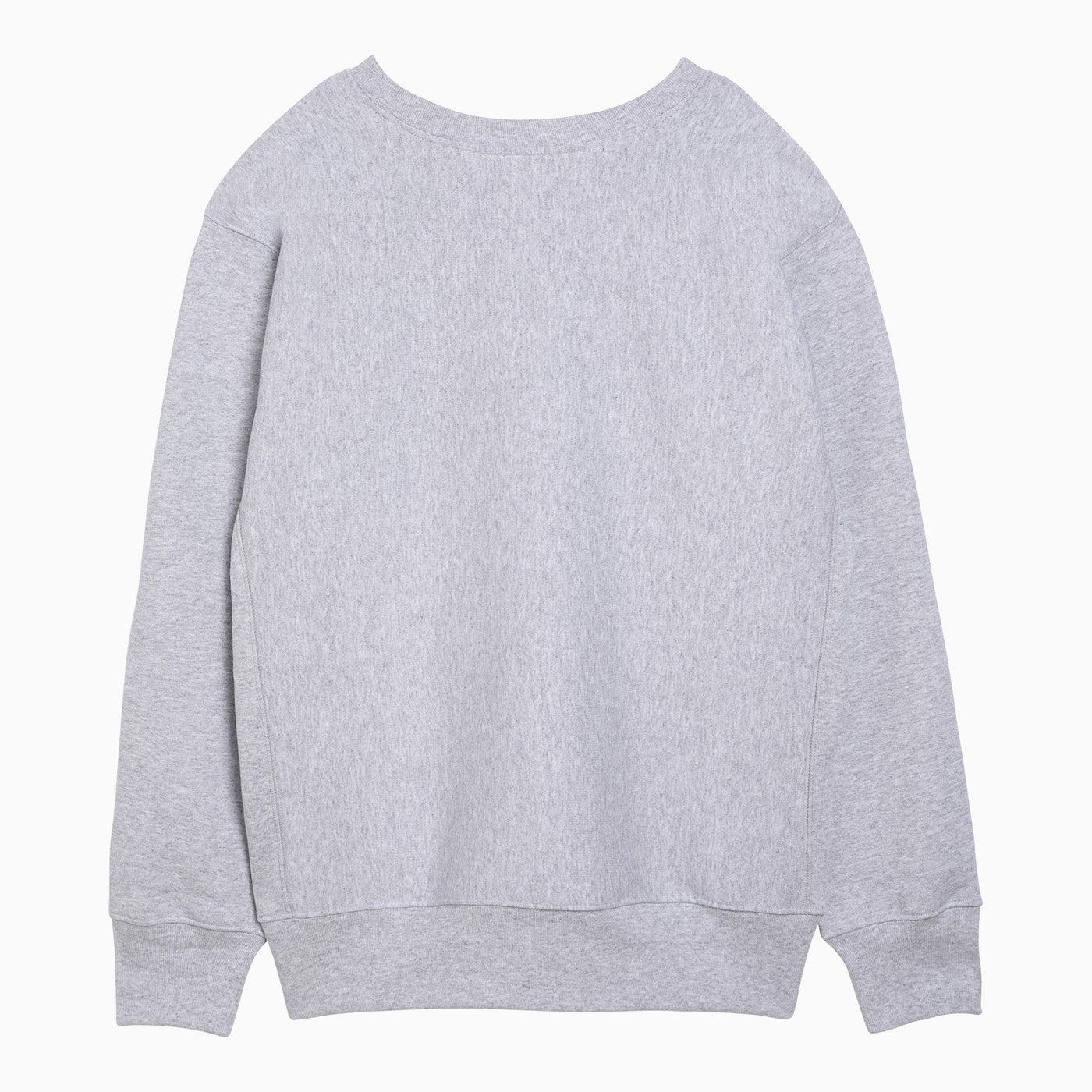 Champion Light Grey Cotton Crew Neck Sweatshirt - 2