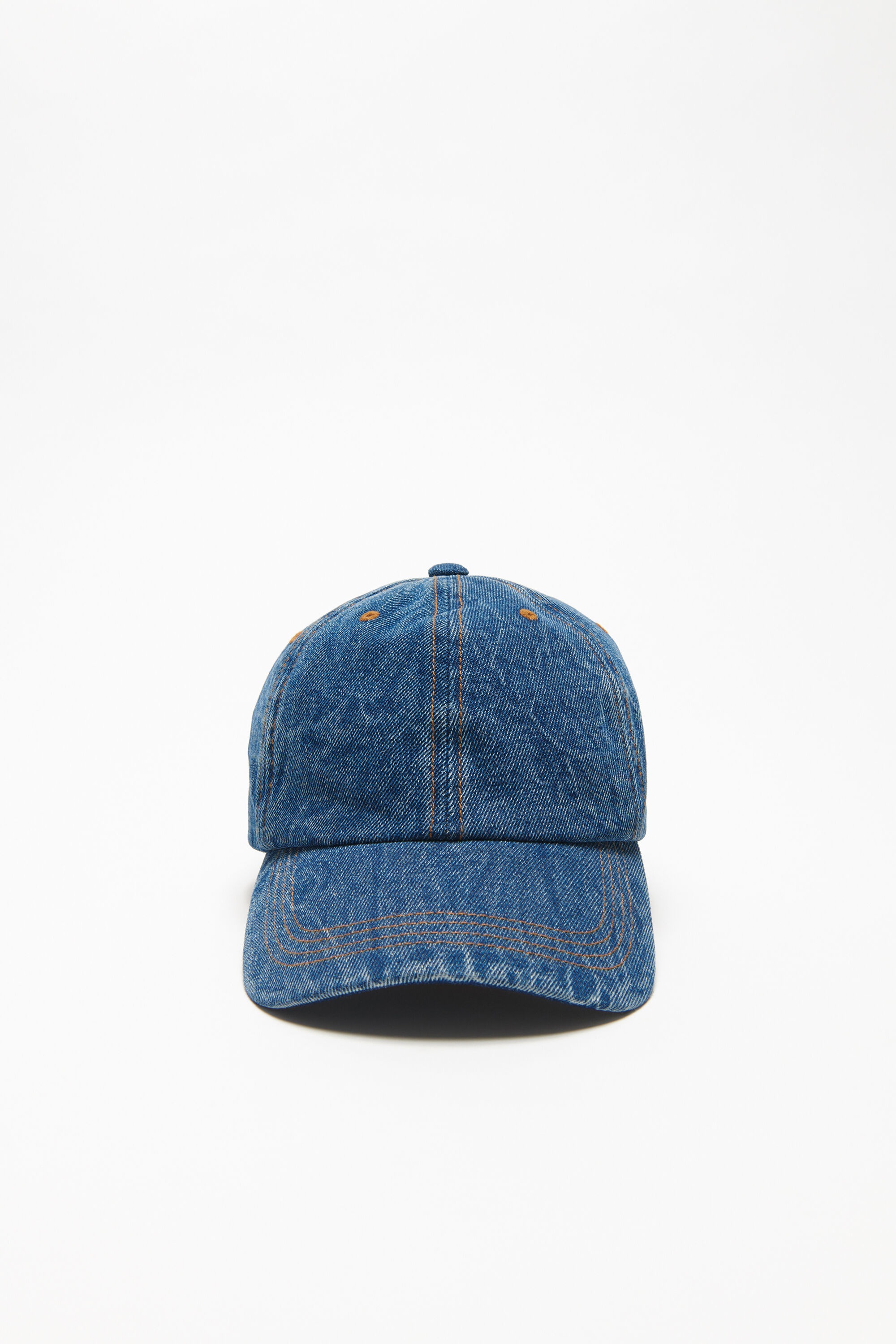 Denim cap - Mid Blue - 1