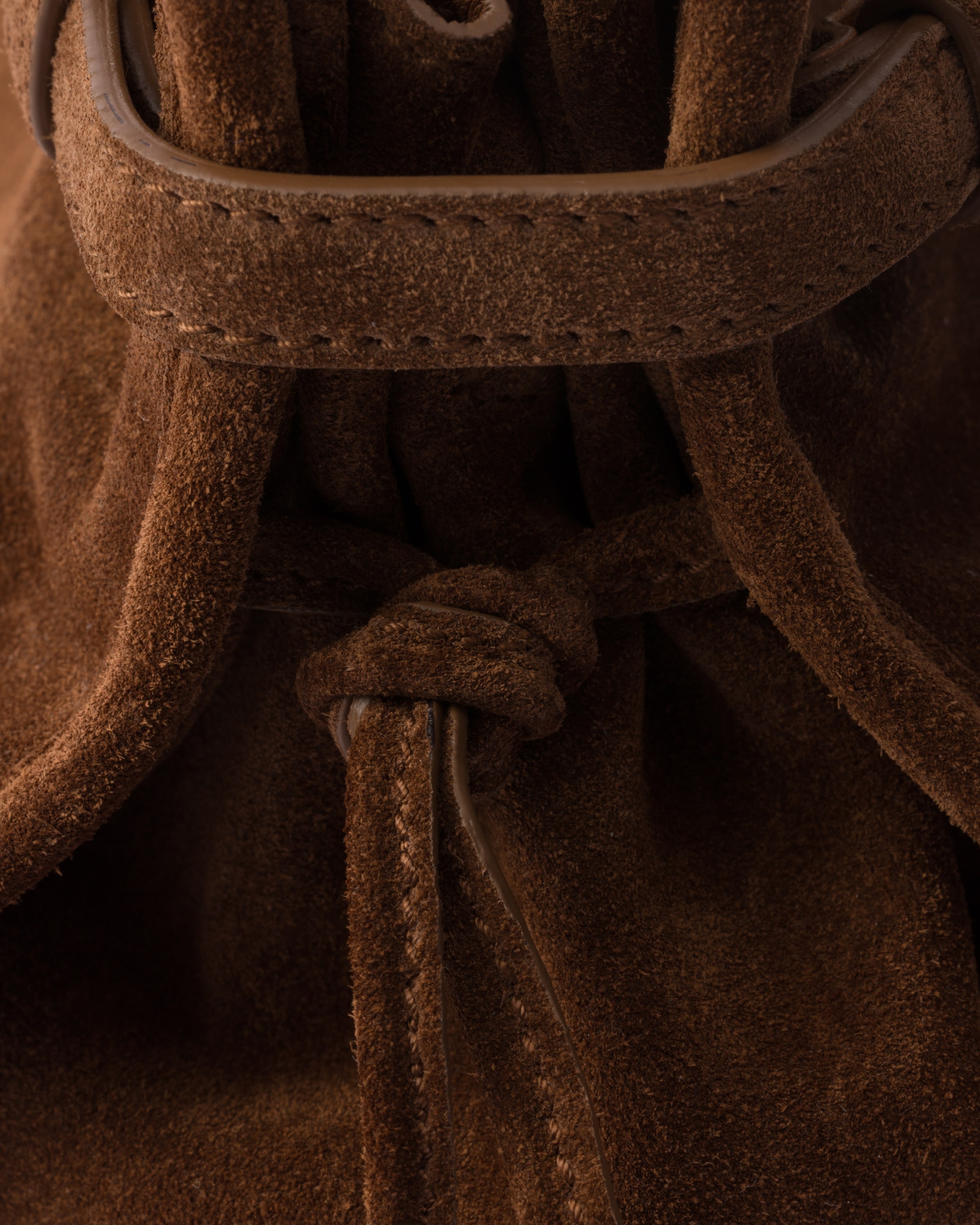 Medium suede handbag - 6