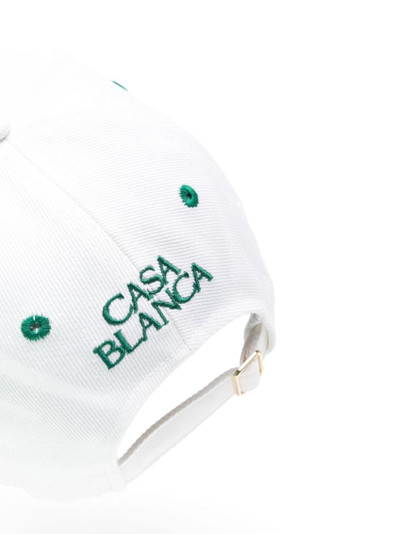 CASABLANCA logo-embroidered cotton hat outlook