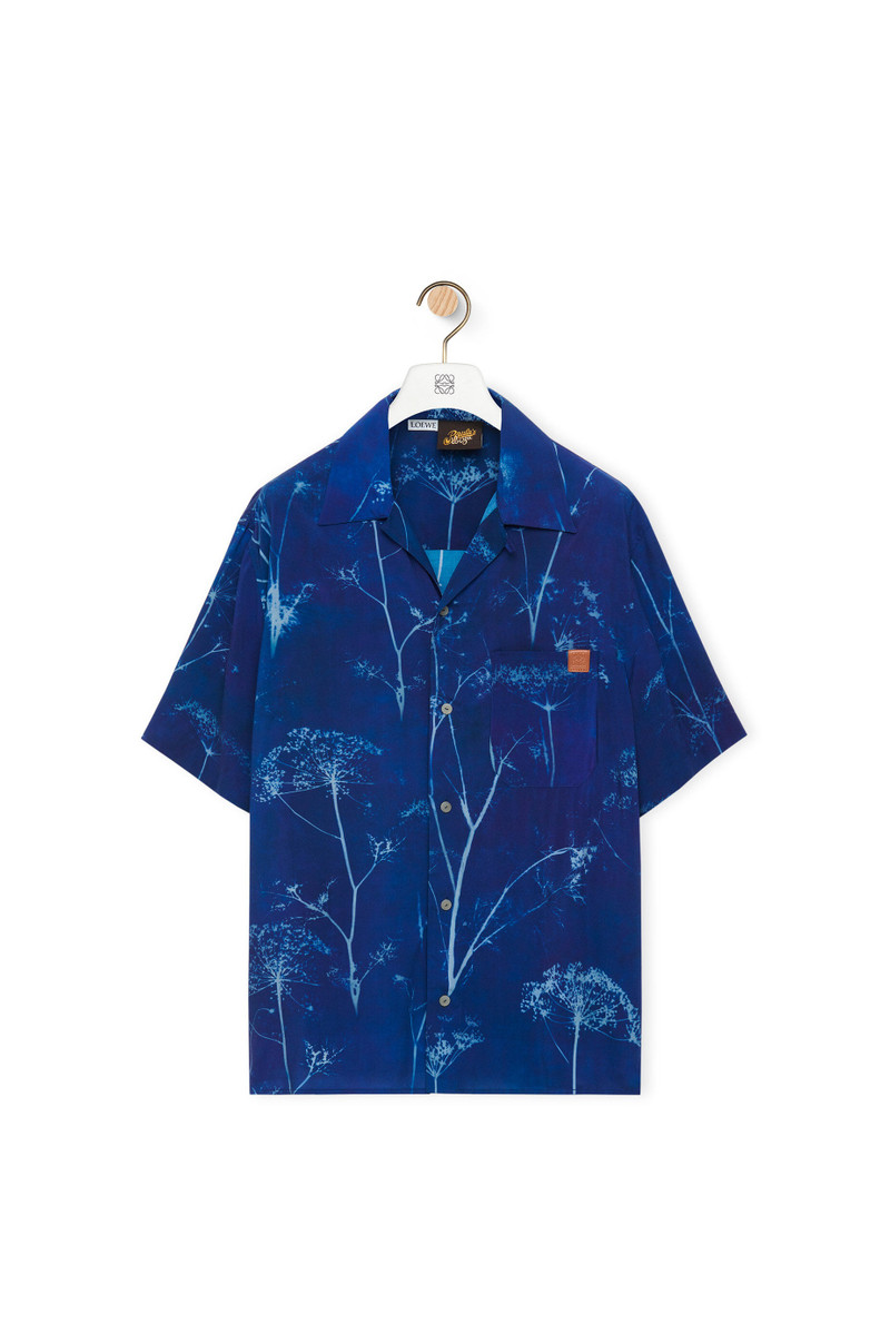 Fennel bowling shirt in viscose 1