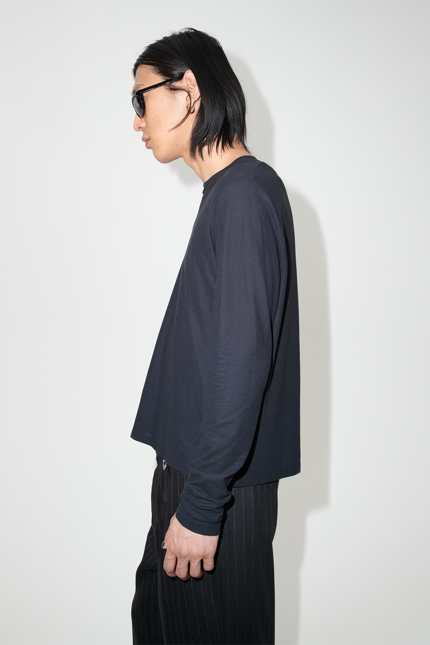 Hover Longsleeve Black Dry Crepe - 3