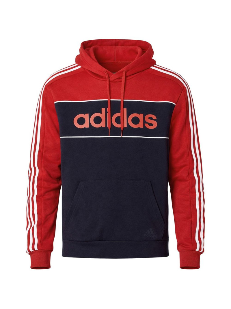hooded colourblock sweatshirt 1