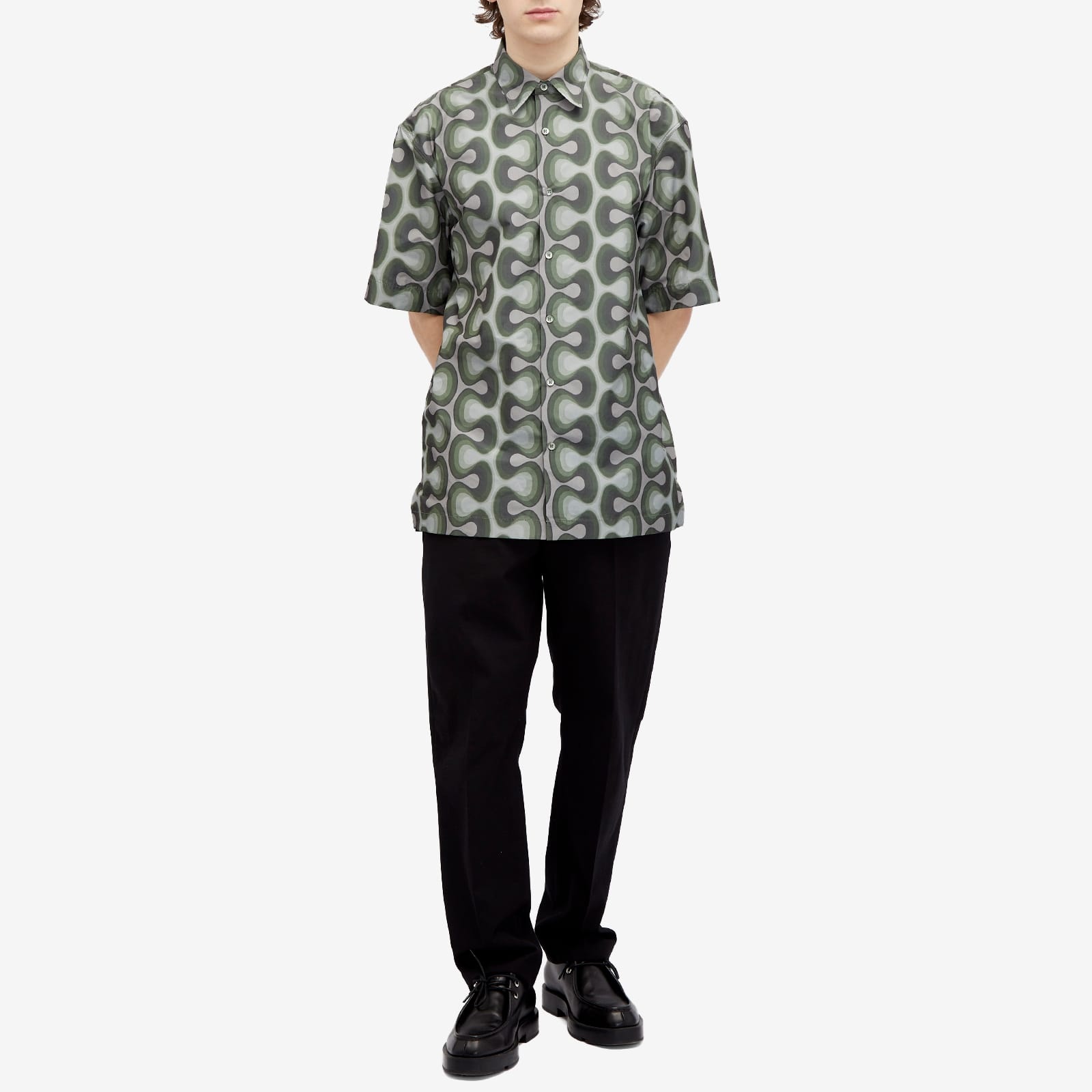 Dries Van Noten Cassidye Short Sleeve Shirt - 4