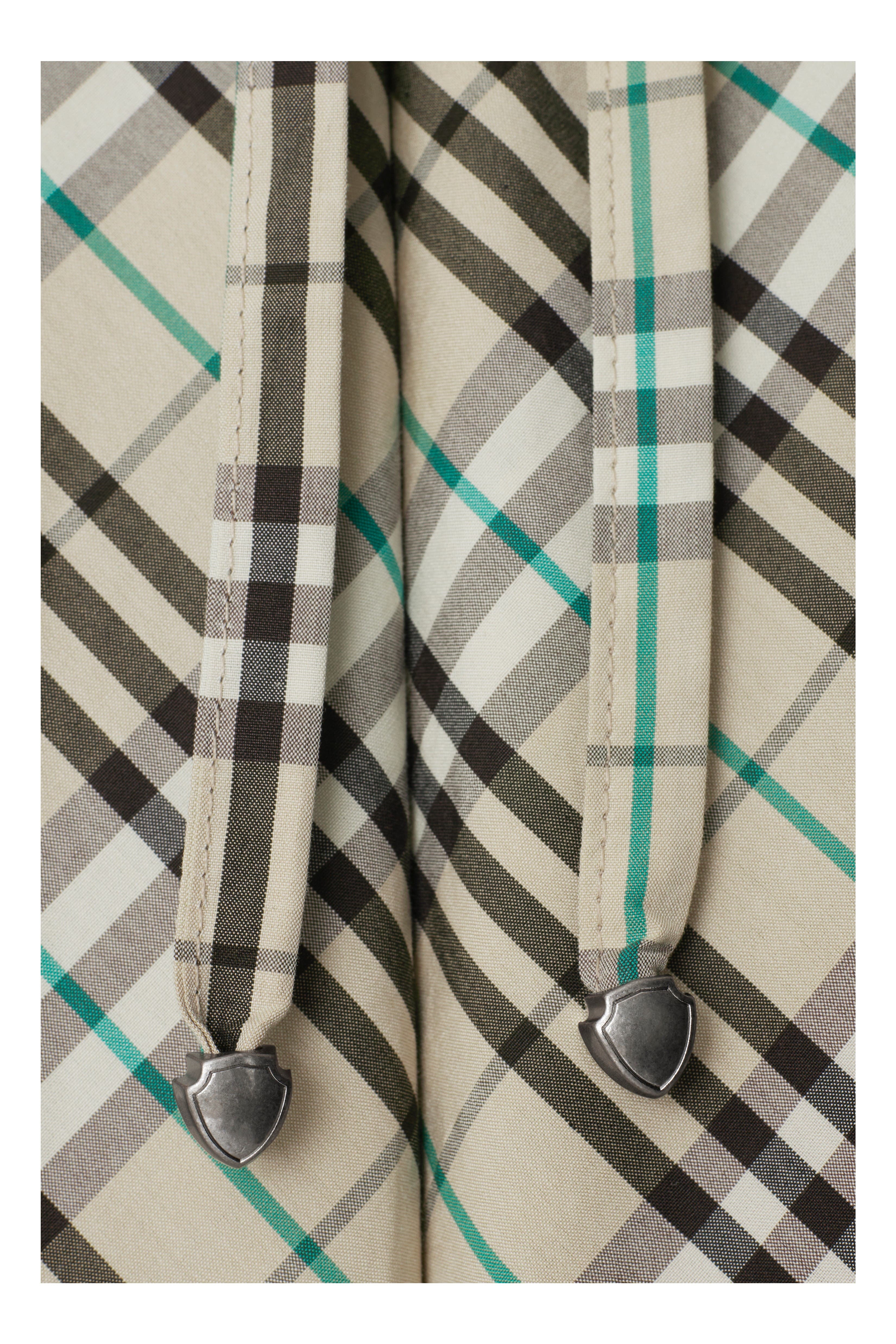 burberry Check Cotton Pyjama Trousers in Husk at Nordstrom - 5