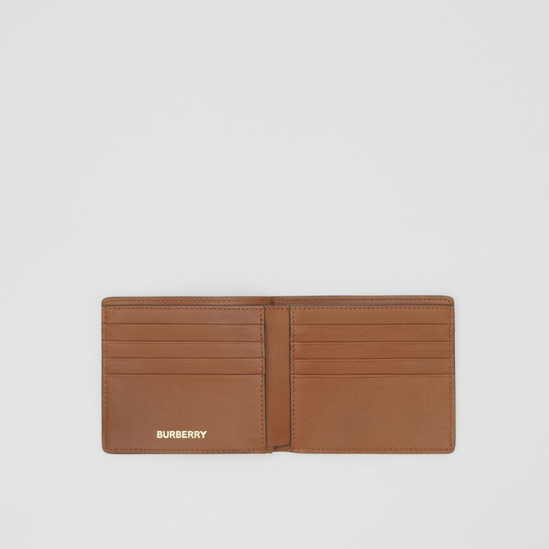 Burberry Monogram Print International Bifold Wallet outlook