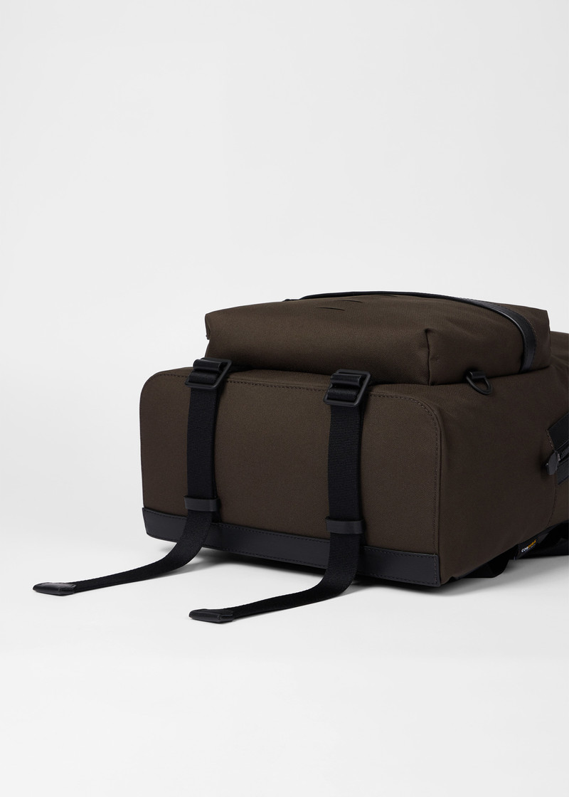 Khaki Cordura® Laser 'Signature Stripe' Backpack 9