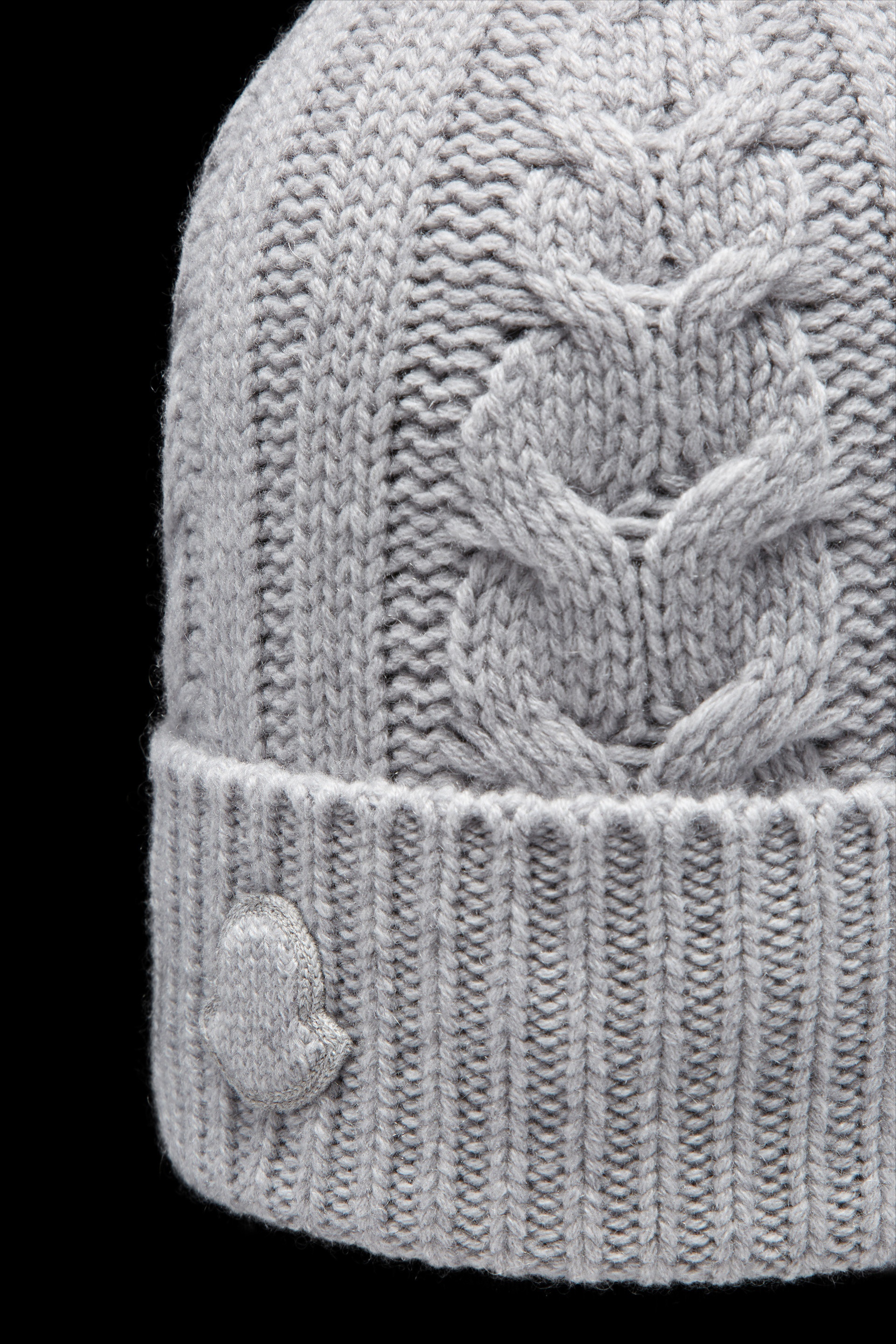 Cable Knit Cashmere Beanie - 3