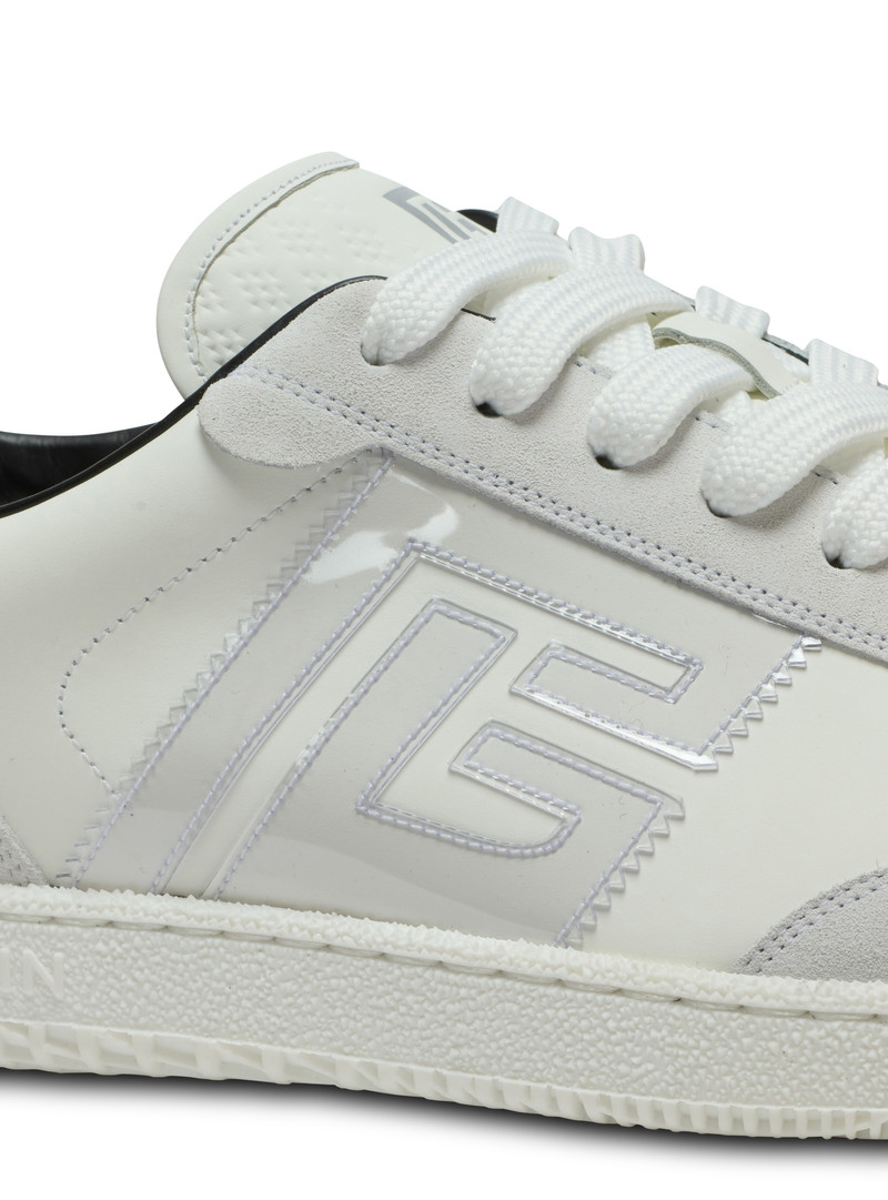 Suede Balmain Swan trainers 7