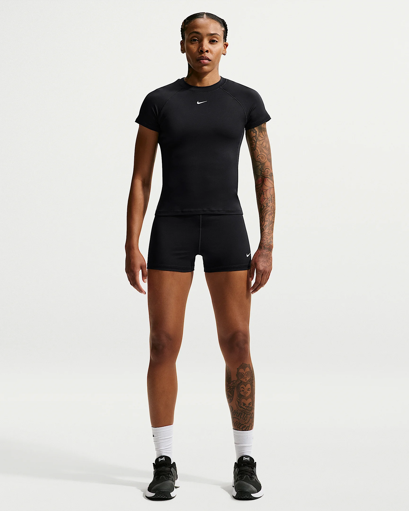 Nike Pro Sculpt Women's High-Waisted 3" Biker Shorts - 1