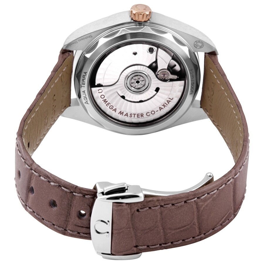 Omega Seamaster Aqua Terra 150M Automatic Chronometer Grey Dial Ladies Watch 220.23.34.20.06.001 - 3
