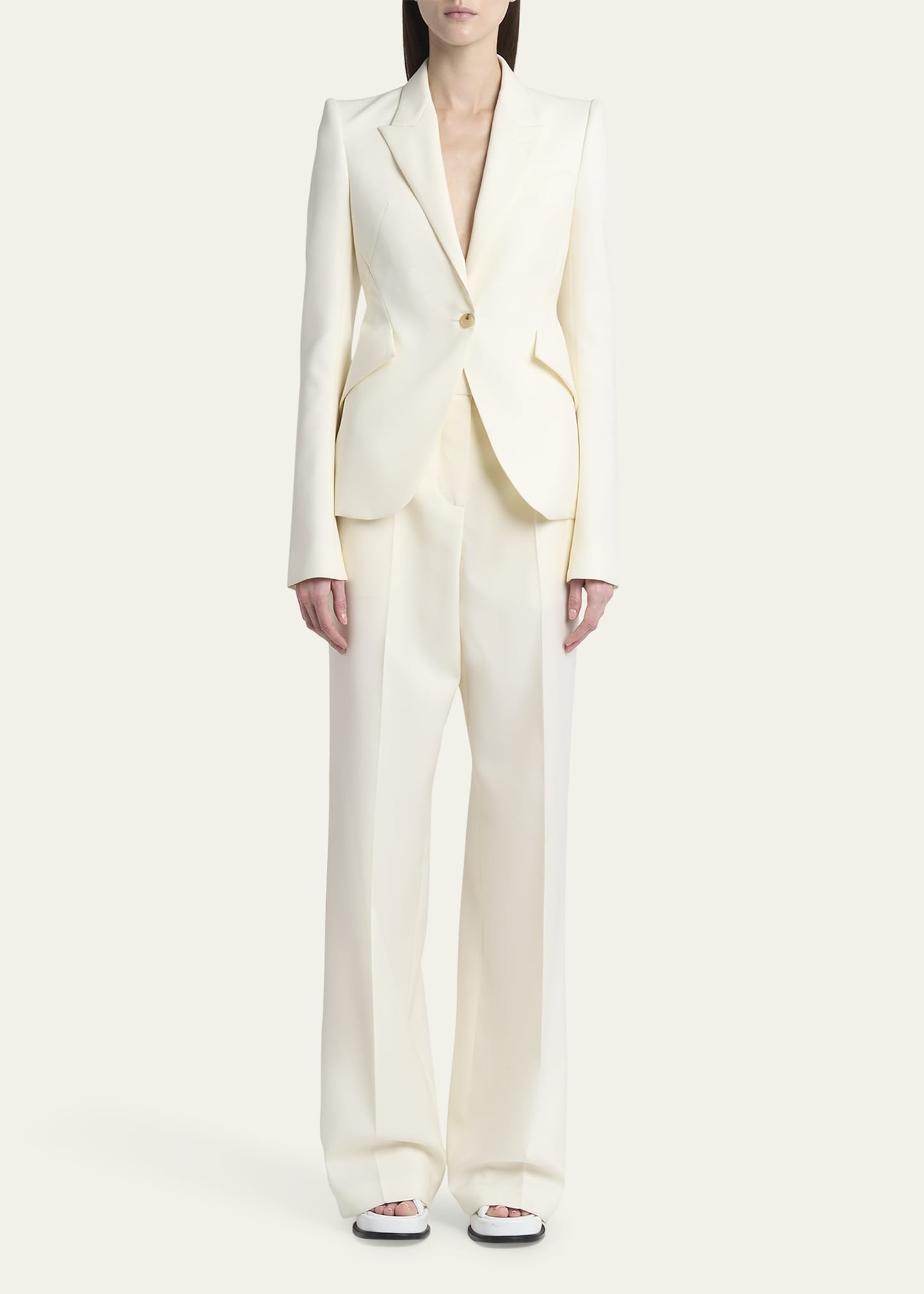 Loose Straight-Leg Trousers - 2
