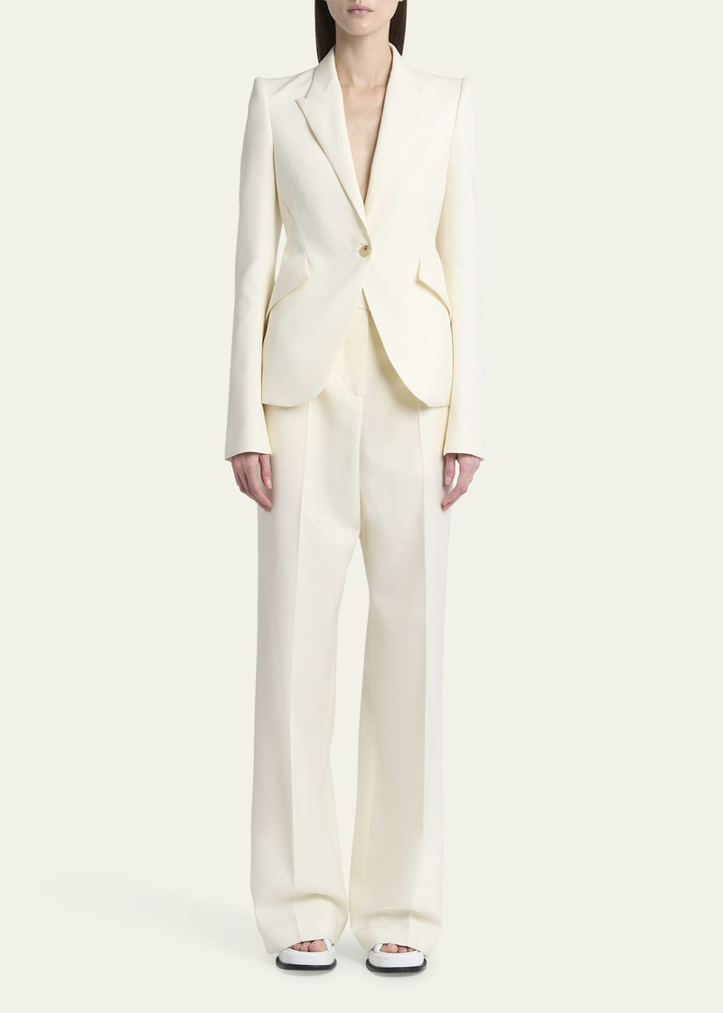 Alexander McQueen Loose Straight-Leg Trousers outlook