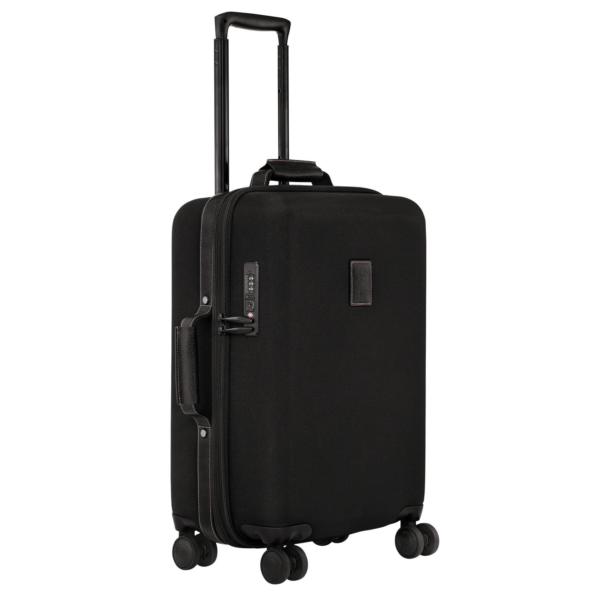 Boxford S Suitcase Black - Recycled canvas - 3