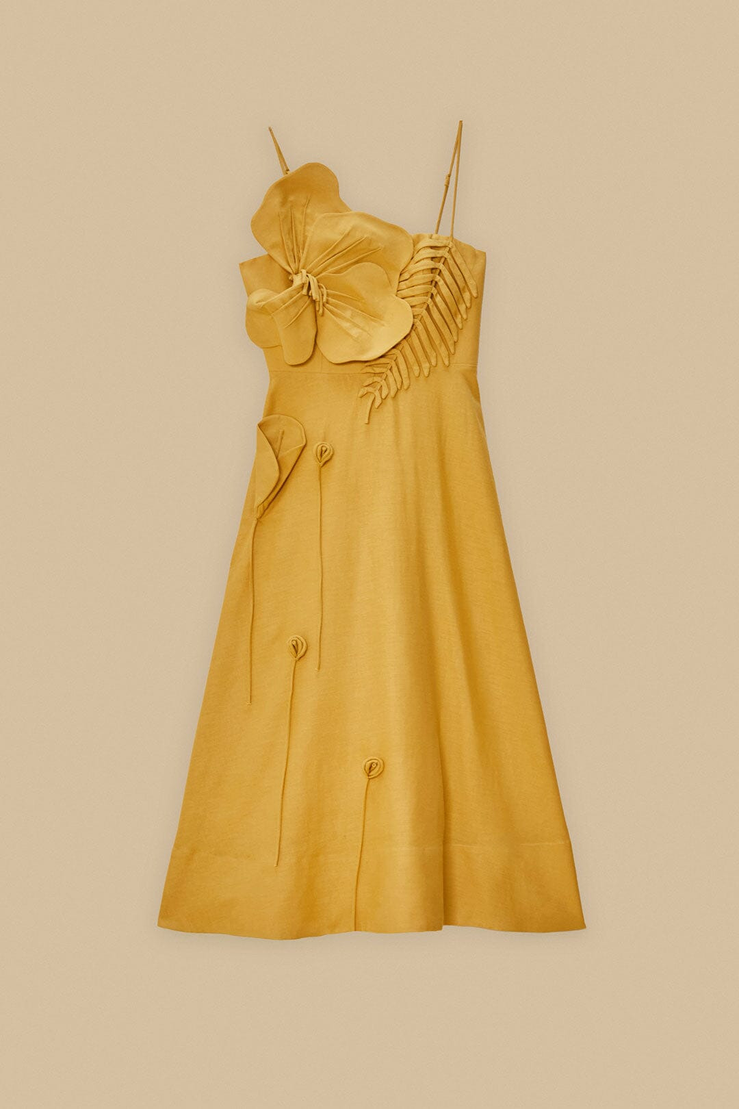 Sand Garden Lenzing™ Ecovero™ Euroflax™ Midi Dress - 4