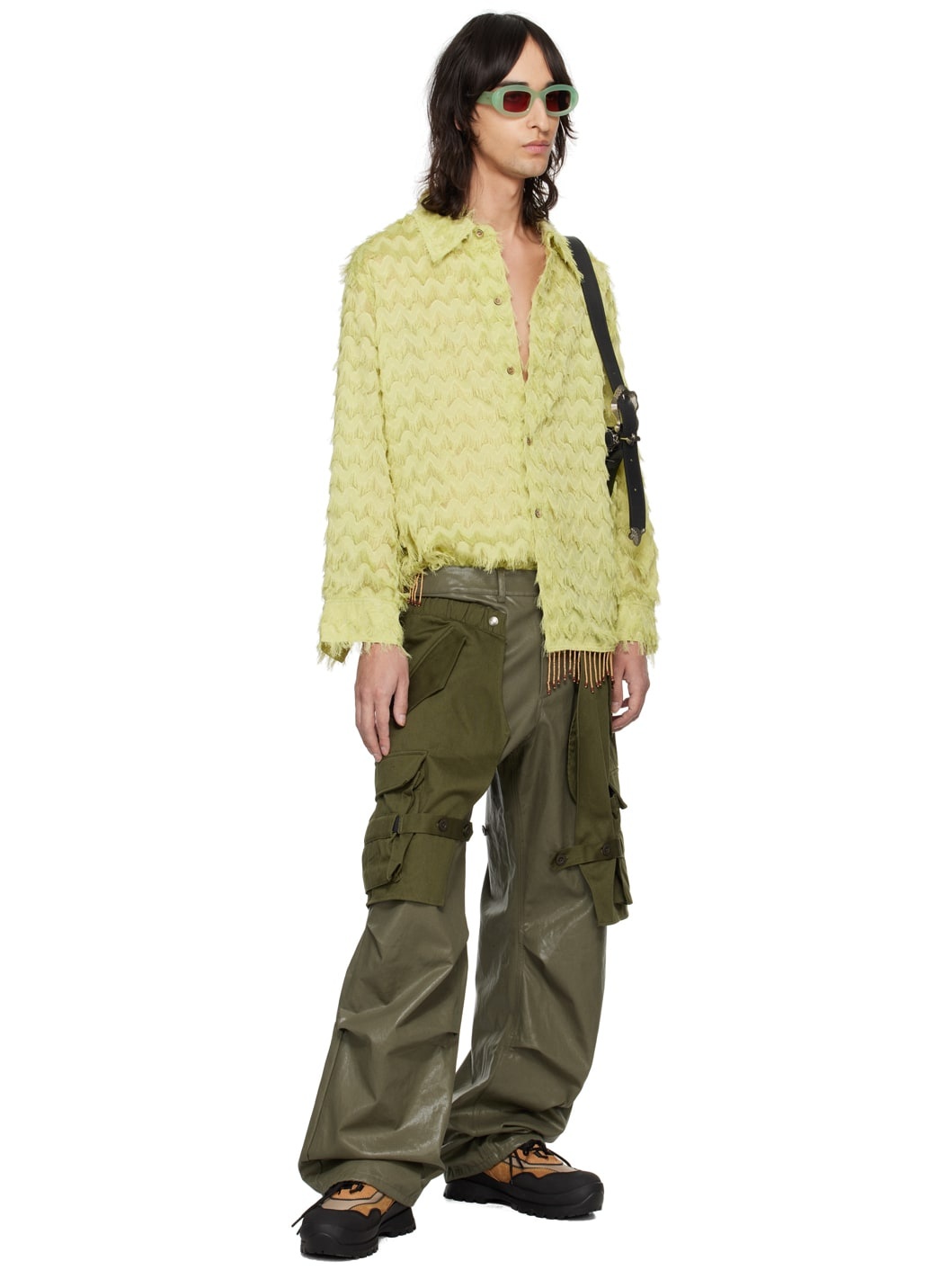 Khaki Raptor Cargo Pants - 4