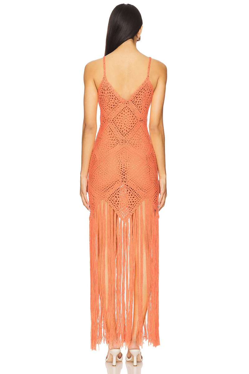 Line & Dot Wandering Crochet Dress outlook